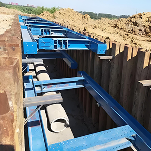 400×400H型钢支撑